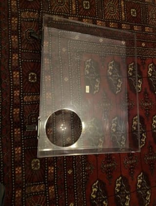 Technics SL-1200/1210 MK2 Dust Cover (Lid with Hinges)