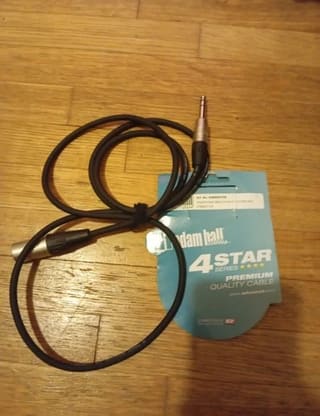 Adam hall XLR to 6.3mm 1.5m cable