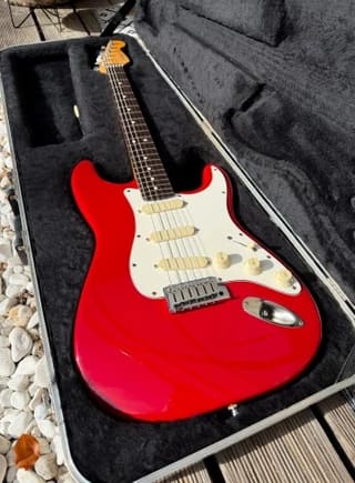 Fender American Stratocaster Plus (Torino Red, 1989)