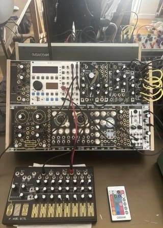 Eowave Source d´energie Eurorack Case 6U FLAT 84HP mk2