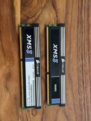 Corsair XMS3 CMX8GX3M2A1600C9 8GB DDR3 1600 CL9