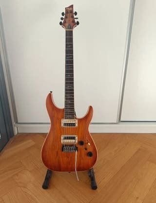 Schecter C-1 Exotic Spalted Maple