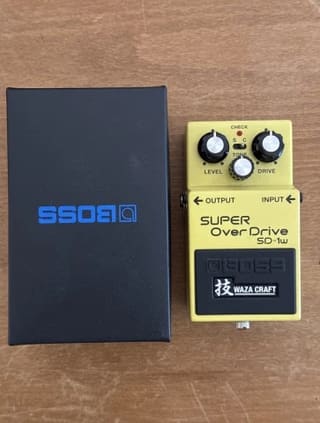 Boss SD-1w Super Overdrive Waza Craft