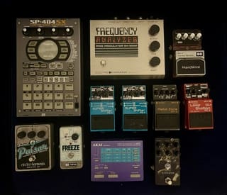 Hardware Pedals + Roland SP-404SX
