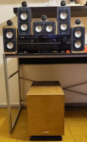 Crystal Audio+Yamaha RX-V520RDS
