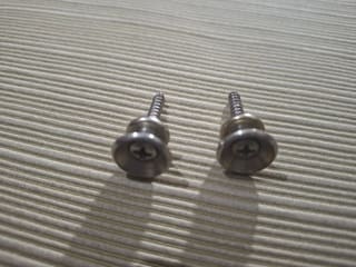 Οriginal 1970s nos, Fender strap locks