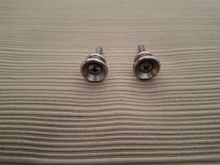 Οriginal 1970s nos, Fender strap locks