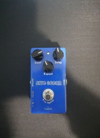 delay caline blue ocean pedal