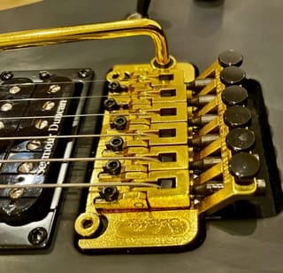 Schaller tremolo germany gold push in arm