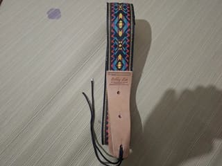 Bobby Lee NOS 1950s Woven Guitar Strap, ζώνη κιθάρας