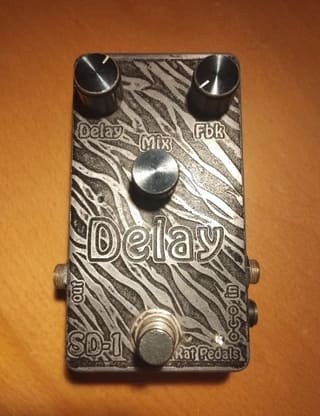 Rat Pedals sd-1 Delay
