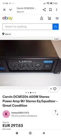 Carvin DCM1204