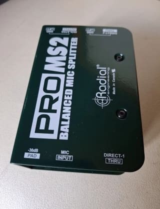 Radial Engineering ProMS2 Passive microphone splitter