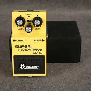 Boss SD-1w Super Overdrive Waza Craft
