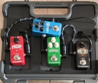 TC Electronic Reverb, chorus,delay, bodyrez