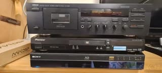 Πηγές (κασετόφωνο Yamaha, dvd player Pio