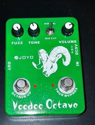 Fox tone machine  MODDED voodoo octave f