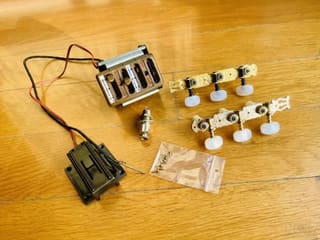 Parts από Takamine ec132sc του 1986.