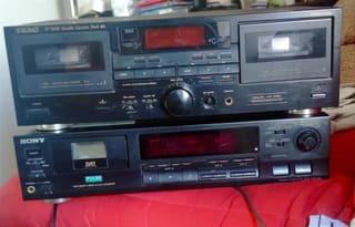 Teac W-700R Dual Stereo Cassete Deck