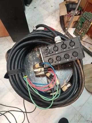 Καλώδιο Multi 8 XLR με Box