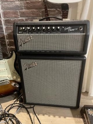Fender super champ x2 + fender SC112 enc