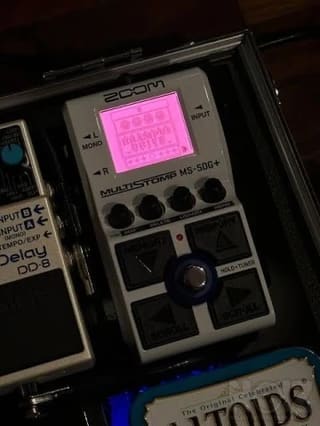 Ανταλλαγή ΖOOM MS-50G+ για ZOOM MS-70 CD