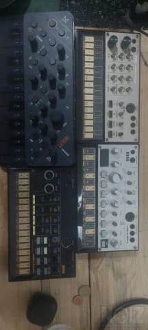 Volca Keys, Volca Bass, Volca Beats και 