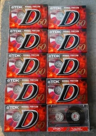 Κασέτες Ήχου TDK D60 - D90