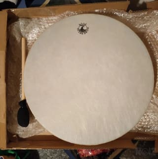 Ocean drum λευκό 16 ιντσών (bendir)