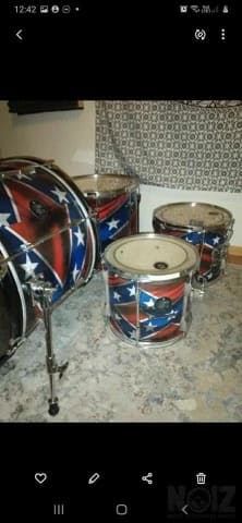 Drumset spartacus custom 4piece
