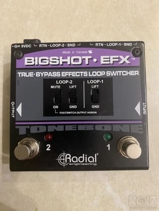 Radial Bigshot EFX Switcher / Looper Ped