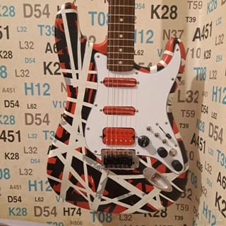 Custom electric guitar