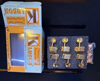 Tuning machines Kluson Supreme 6 in Line