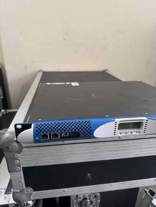 Two Powersoft K3 DSP