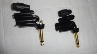 Neutrik NP2RX-B καρφί γωνιακό mono 6.3mm Jack ( 1 τεμ.)