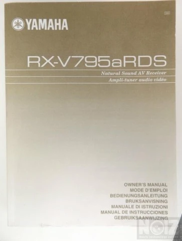 YAMAHA RX-795a-RDS original manual