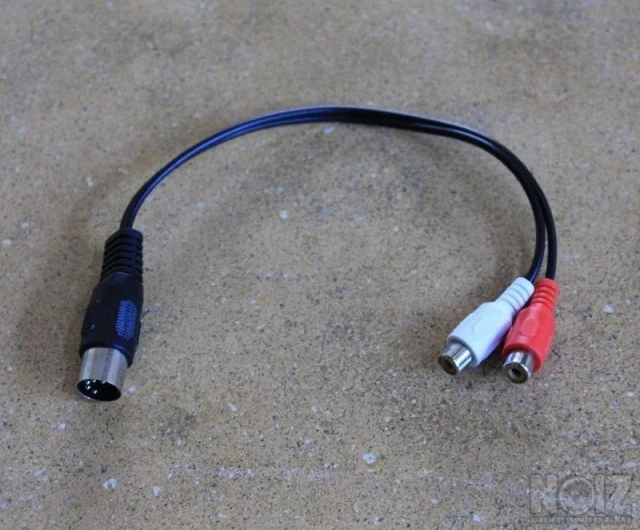RCA female to 5pin male
