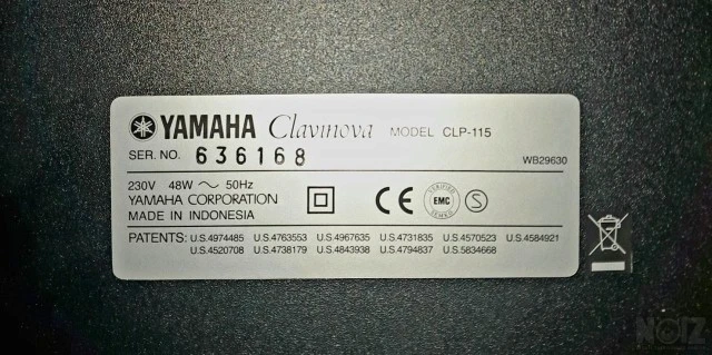 Ηλεκτρονικό Πιάνο Yamaha Clavinova CLP-1