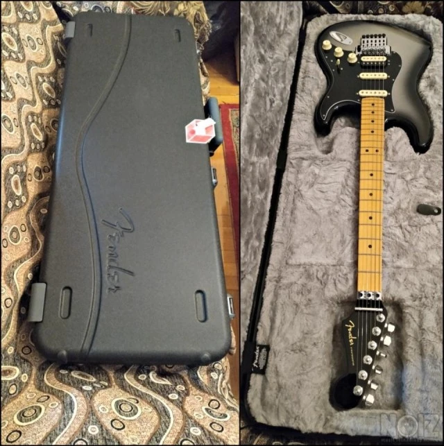 Fender AM Ultra Luxe Strat HSS Floyd Ros