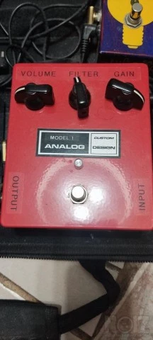 Fuzz pedal - Analog design custom