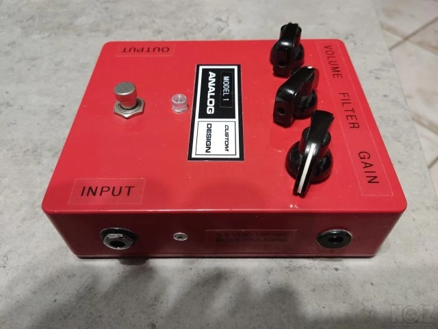 Fuzz pedal - Analog design custom