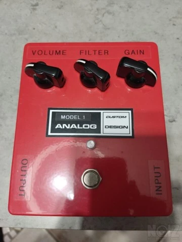 Fuzz pedal - Analog design custom