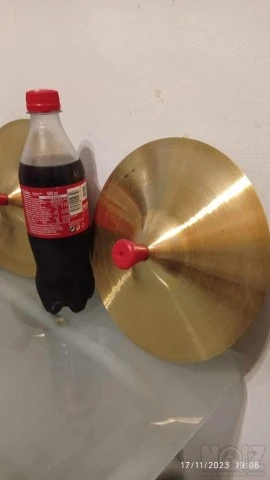 2Πιατίνια μπρούτζινα 20 πόντους παιδικά
