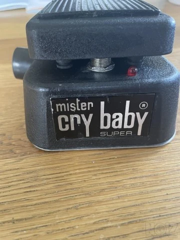 Dunlop Mister Cry Baby Wah Volume with b