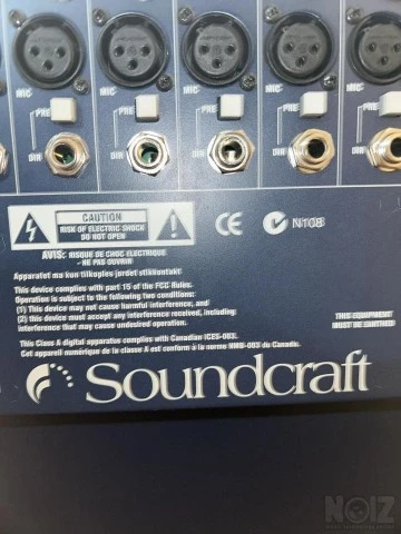 Soundcraft GB2R + Lexicon MX300