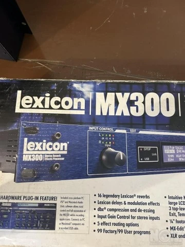 Soundcraft GB2R + Lexicon MX300