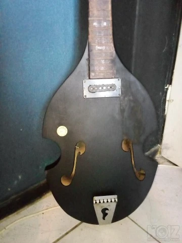 Vintage hollowbody guitar
