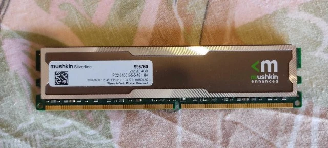 Mushkin Silverline DDR2 PC2-6400