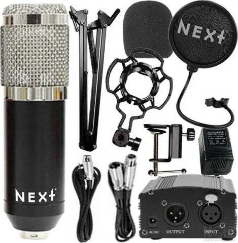 Next Πυκνωτικό Μικρόφωνο XLR Phantom Pow
