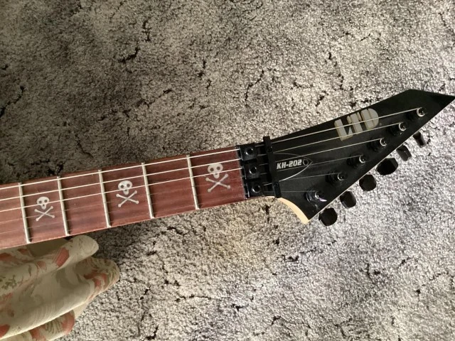 κιθαρα ESP LTD KH-202 BLK Kirk